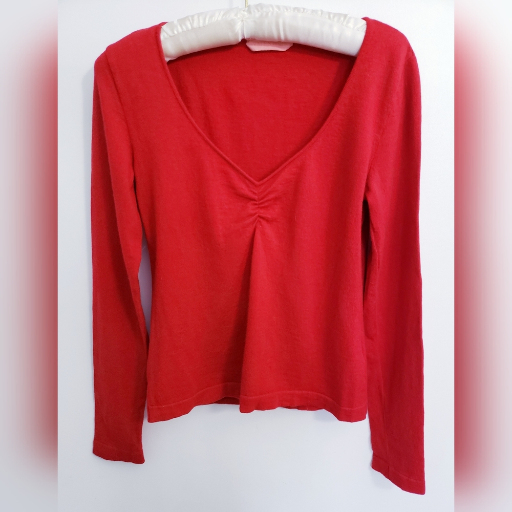 Vintage Valentino  Wool Red Sweater